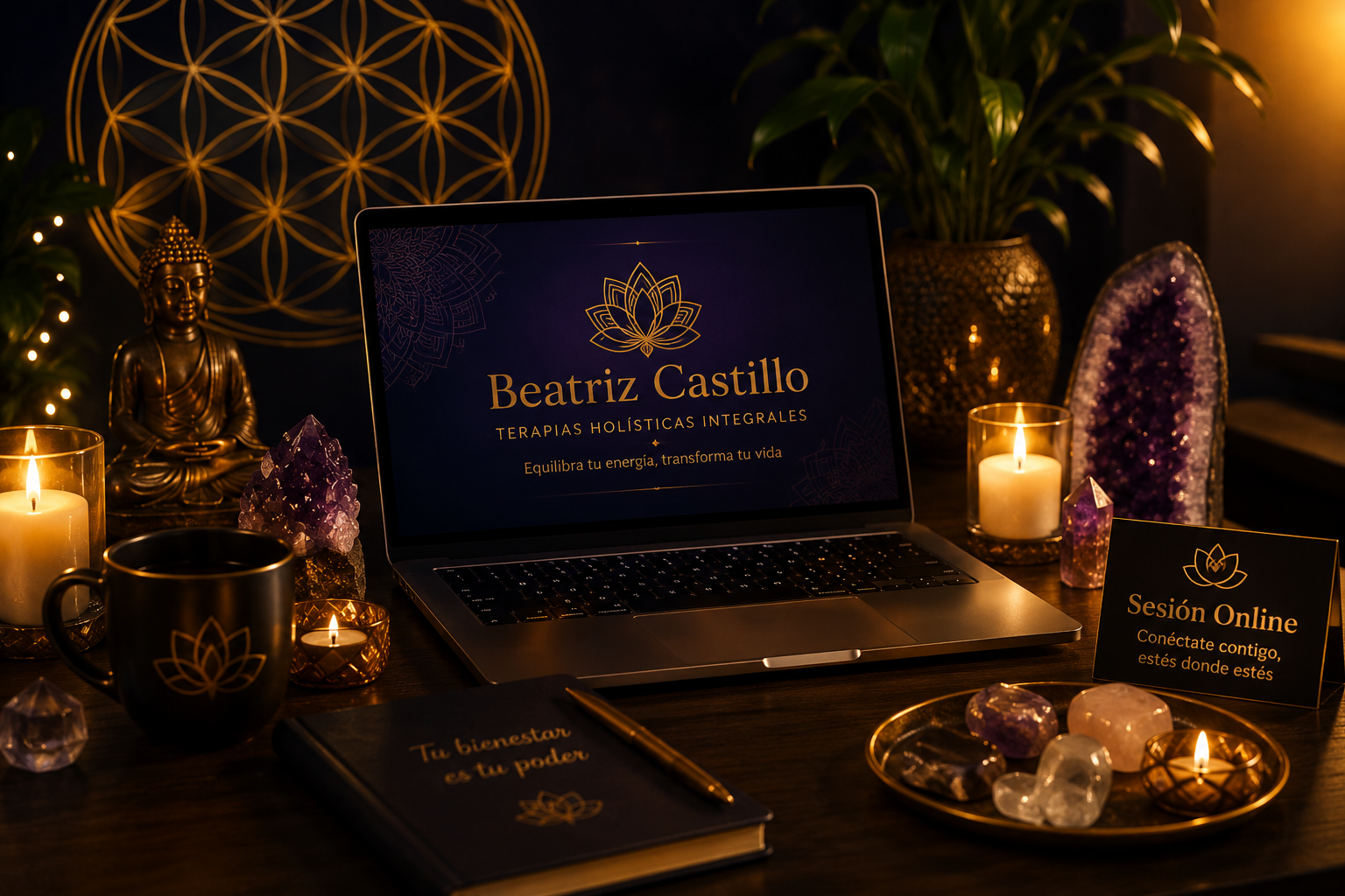 Sesión online de Sanación Energética Holística con Beatriz Castillo